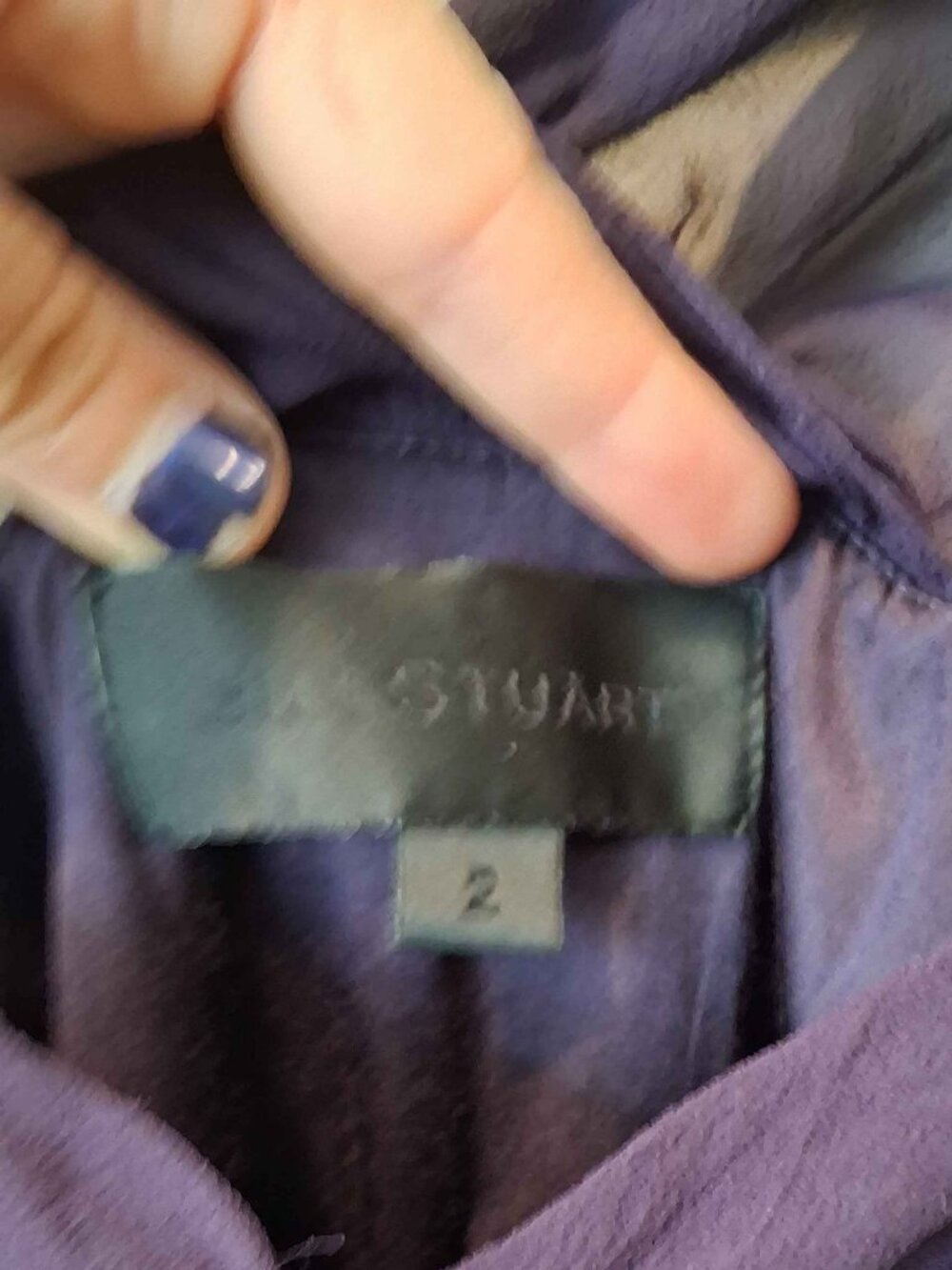 Jill Stuart Size 2 Maxi Purple Cocktail dress - Picture 8 of 10